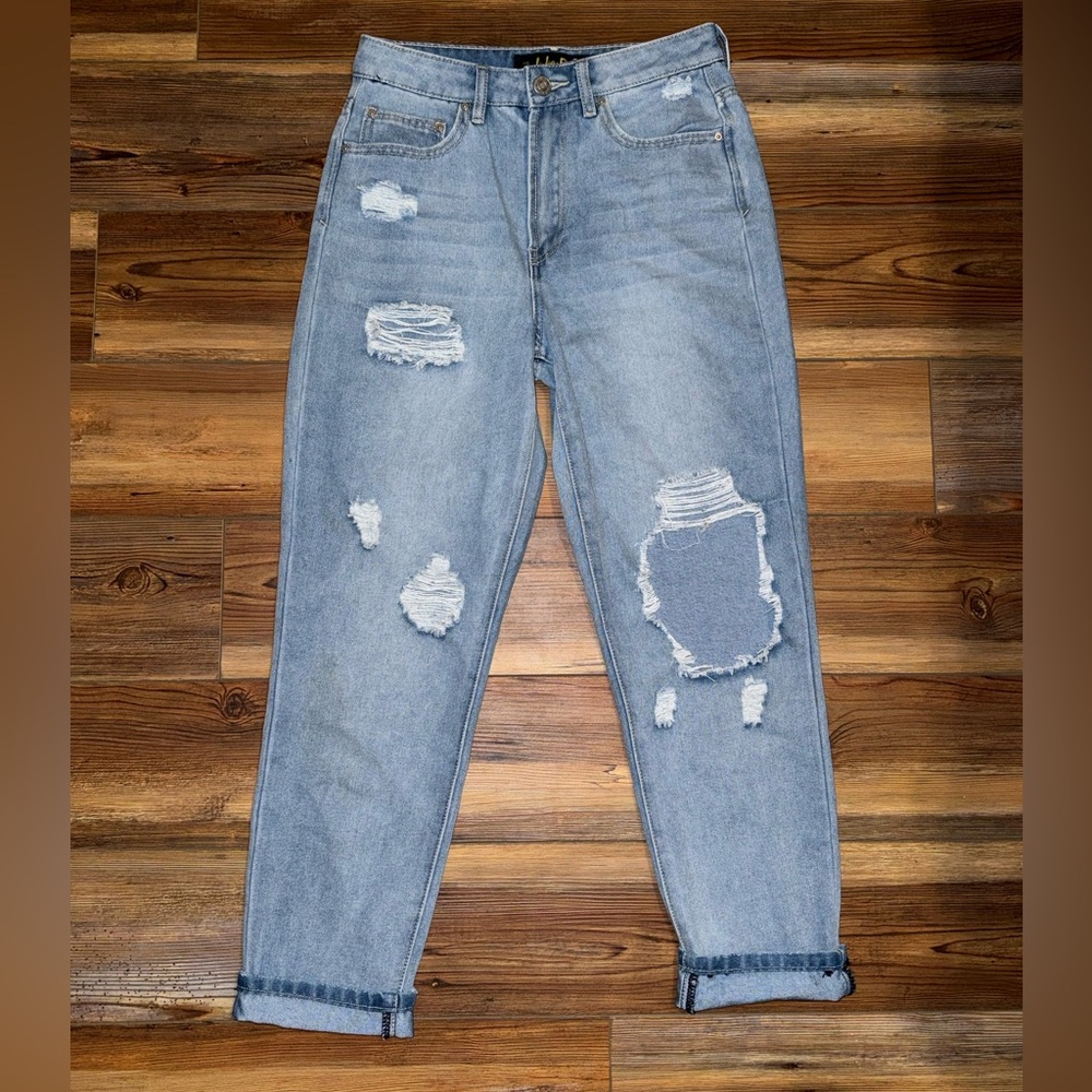 Indigo Rein light blue ripped jeans